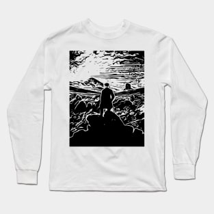 Caspar David Friedrich | Wanderer above the sea of fog Long Sleeve T-Shirt